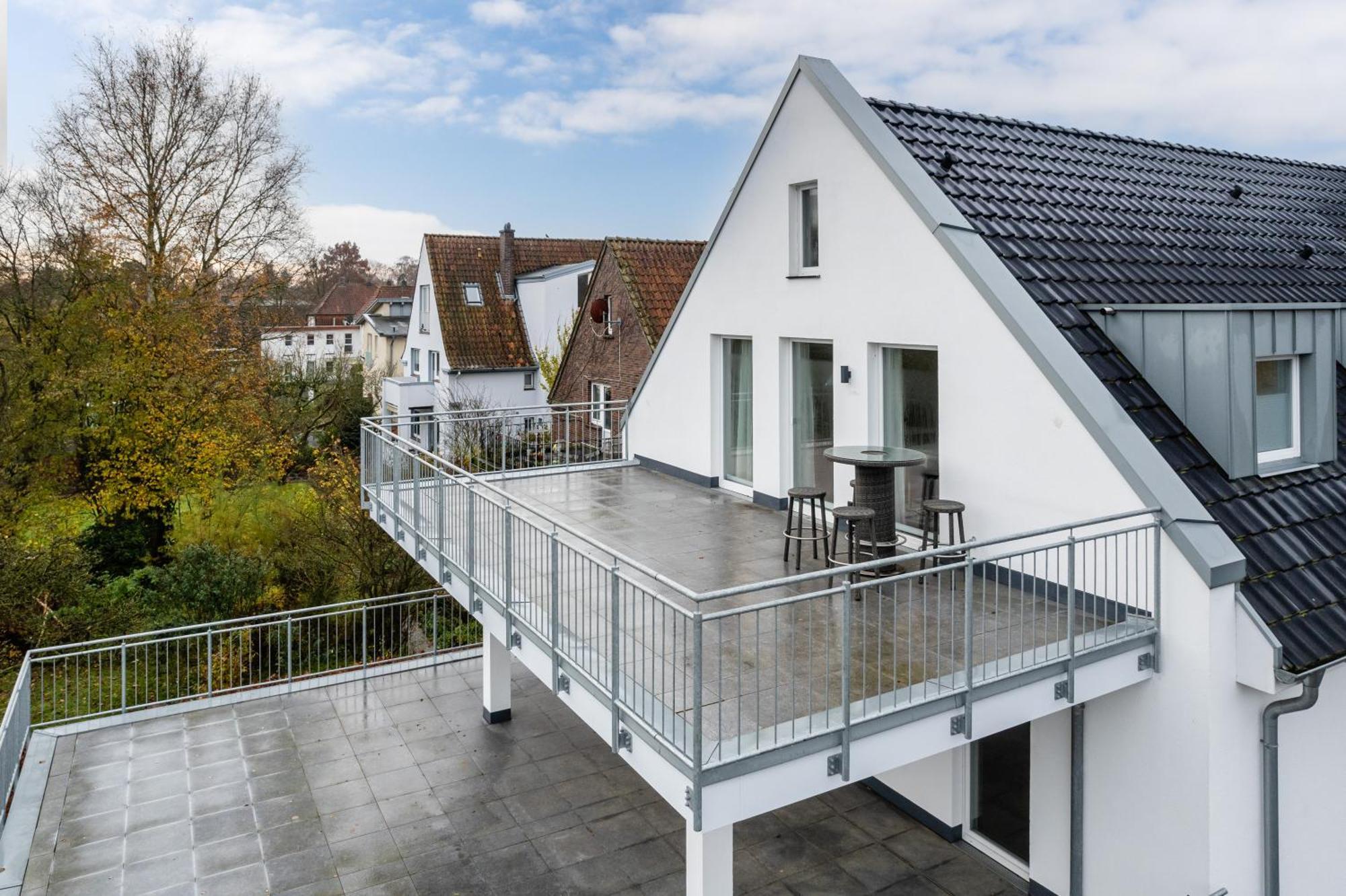 Penthouse Am Marschweg Apartment Oldenburg Ngoại thất bức ảnh